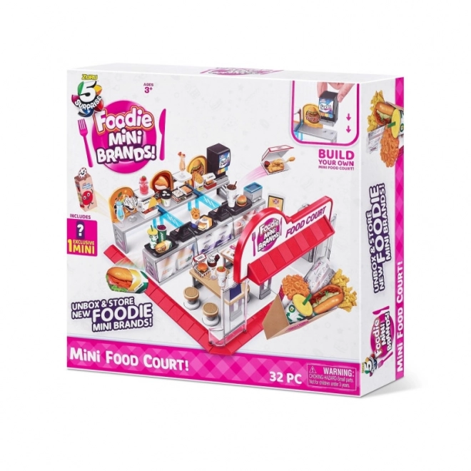 Miniaturni prehranski dvorišče Foodie Mini Brands