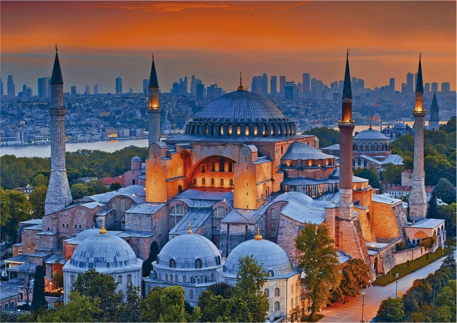 EDUCA sestavljanka Modra mošeja, Istanbul 1000 kosov