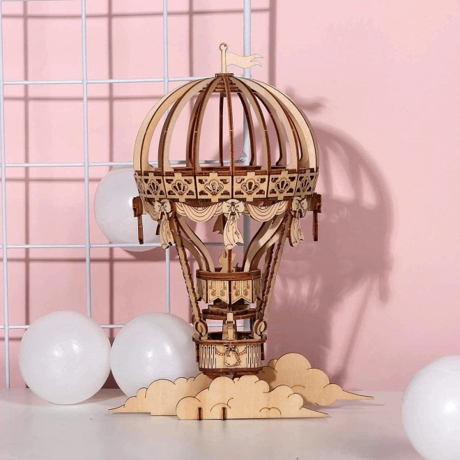 Toplozračni balon - 3D lesena sestavljanka