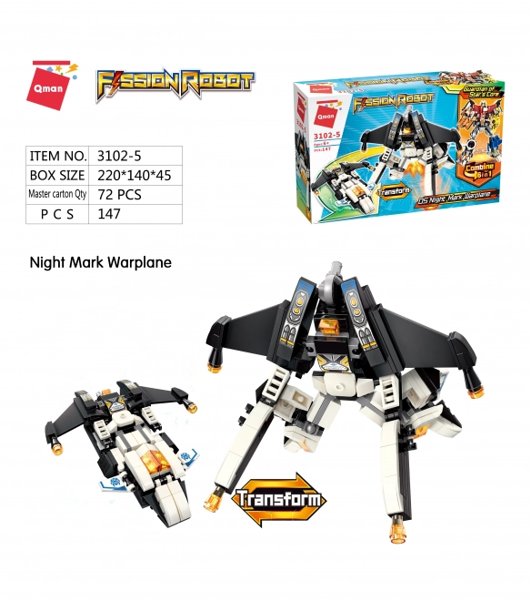 Qman Straža jedra zvezde - set robotiziranega vozila