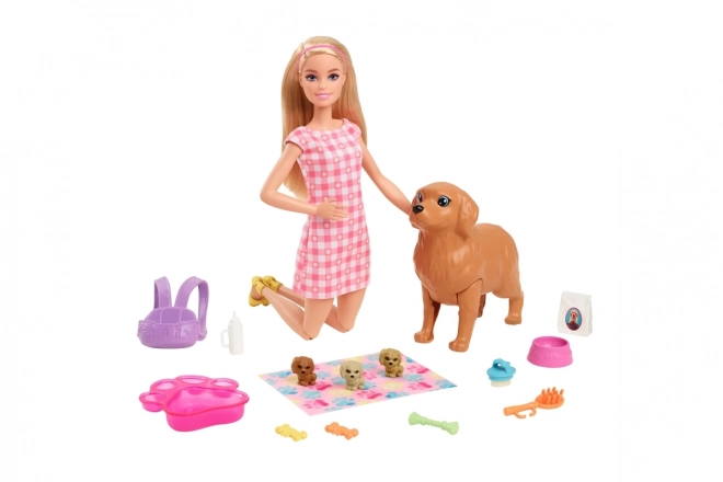 Mattel lutke Barbie in novorojena kužka