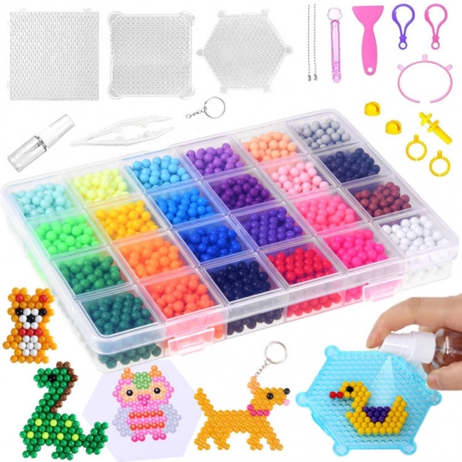Čarobne vodne perlice 24 barv Diy Magic ustvarjalni set