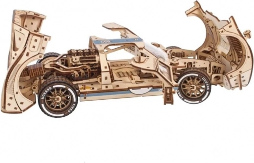 Ugears 3D lesena mehanska uganka Endurance Racer