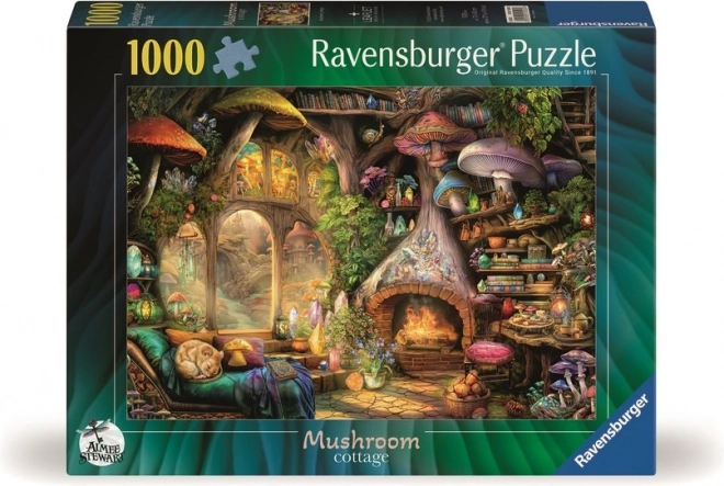 Ravensburger sestavljanka Gobova kočica 1000 kosov