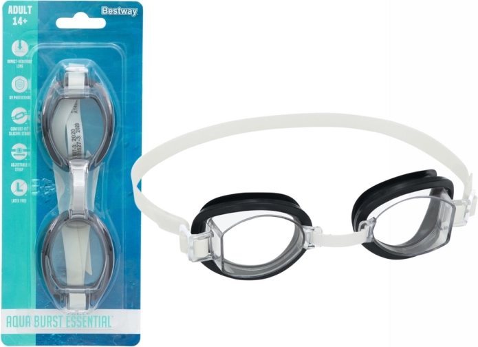 Plavalna očala Bestway Aqua Burst Essential za odrasle – črna