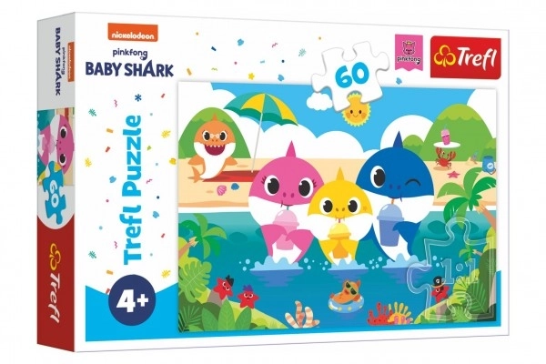 Sestavljanka - Baby shark 60 kosov