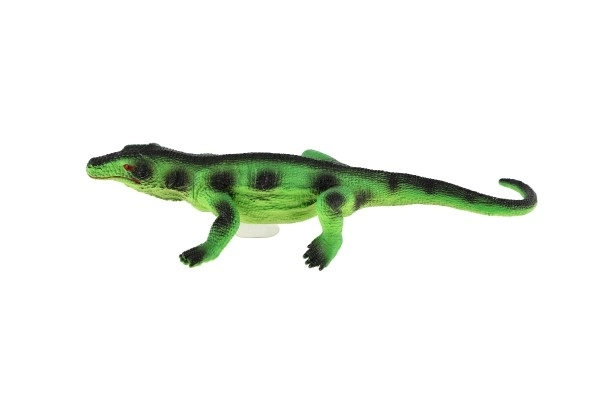 Živalec kuščarček s priseskom guma 22cm
