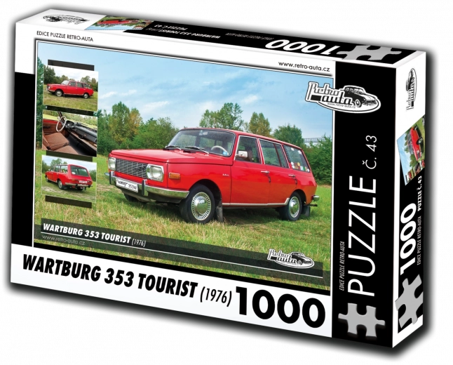 Sestavljanka Retro-avtomobili Wartburg 353 Tourist (1976) – 1000 koščkov