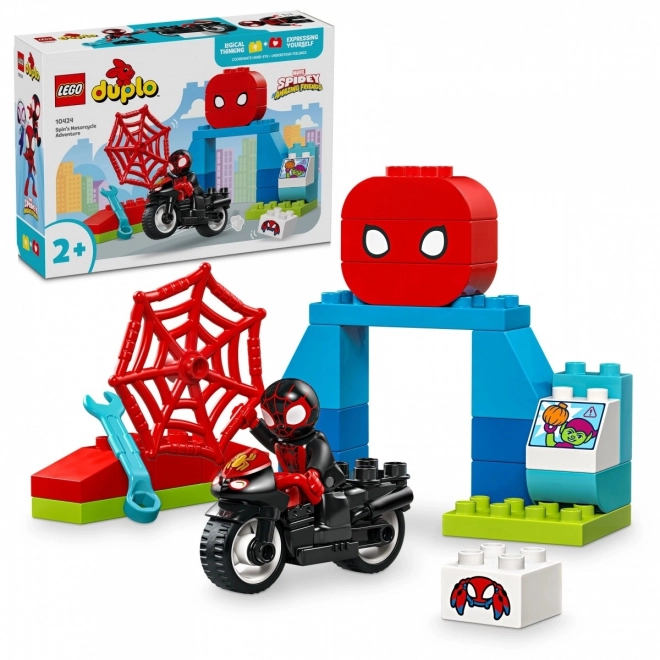 LEGO DUPLO Spidey in motoristična dogodivščina