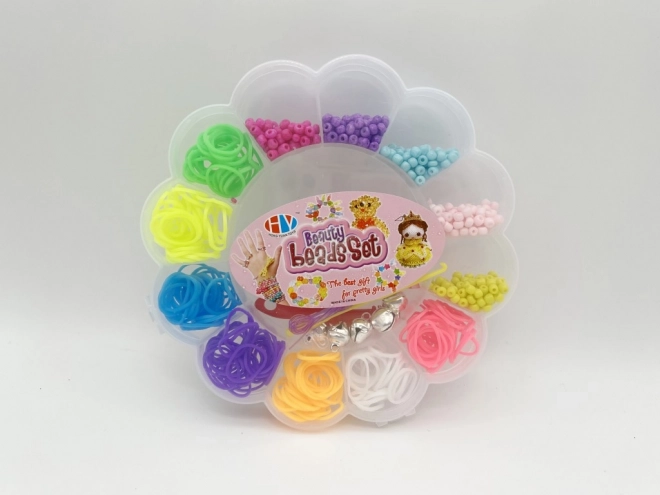Kreativni set Loom Bands – 365 elastik in perl za izdelavo zapestnic