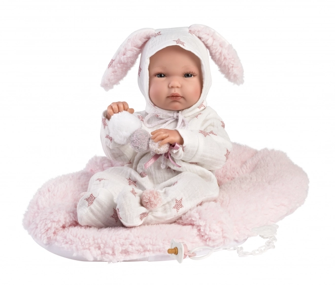 Llorens M635-86 oblek za punčko dojenčka NEW BORN velikost 35-36 cm