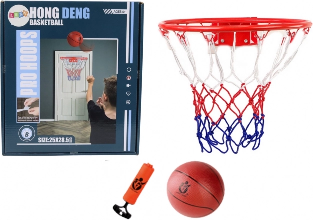 Komplet košev za košarko Ball Pump