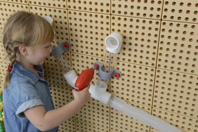 Masterkidz orodje z vrtalnikom in 8 elementi za znanstveno-kreativno ploščo STEM