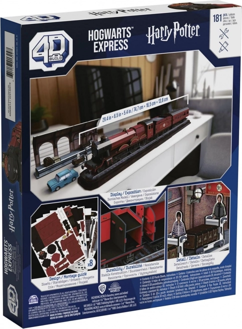 4D BUILD 3D Puzzle Harry Potter: Bradavičarski Ekspres 181 kosov