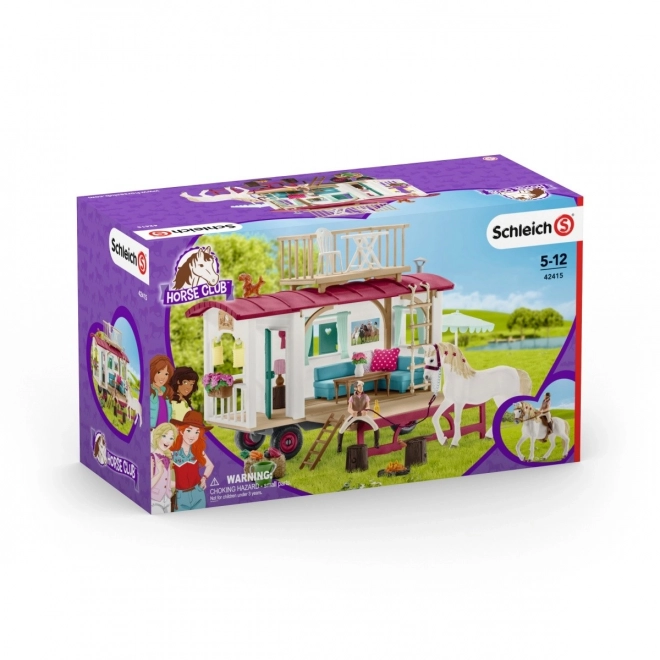 SCHLEICH Konjeniški klub® 42593 Karavan za prijateljska srečanja