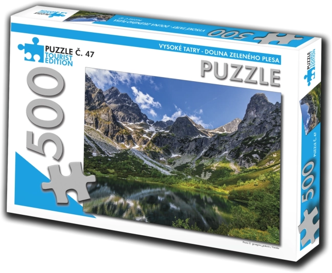 Sestavljanka Tourist Edition Visoke Tatre – Dolina Zelenega jezera 500 koščkov