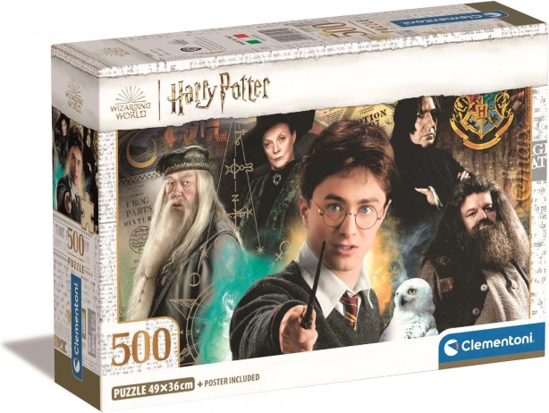 Sestavljanka CLEMENTONI Harry Potter 500 kosov
