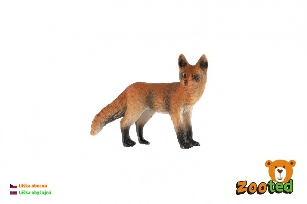 Plastična figura lisice 9 cm