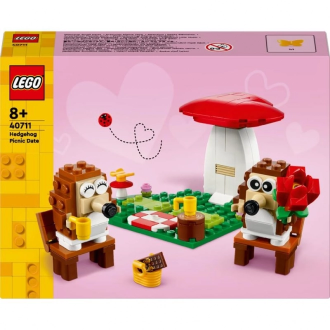 LEGO Ikonični romantični ježkov piknik