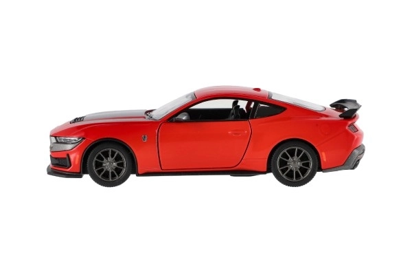 Avto Kinsmart 2024 Ford Mustang Dark Horse 1:38 kovina/plast 12,5 cm 4 barve z vzvratnim pogonom 12 kos v škatli