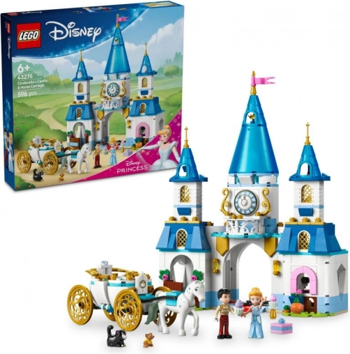 LEGO Disney Pepelkin grad s kočijo