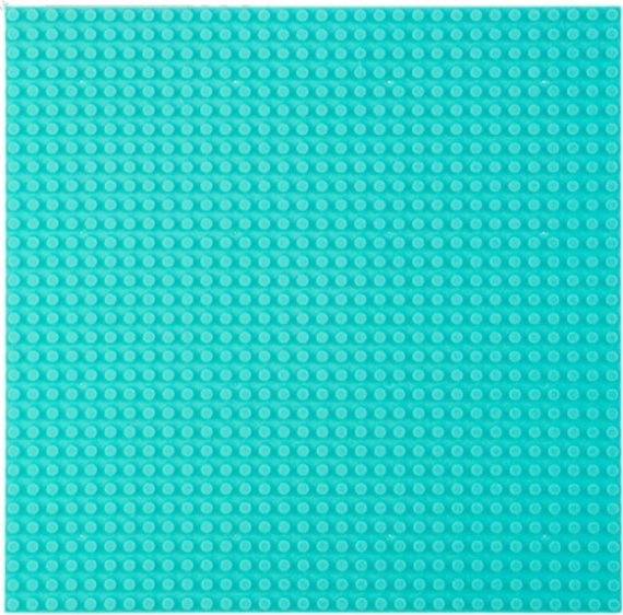 Gradbena podlaga za kocke svetlo modra 40x40 cm