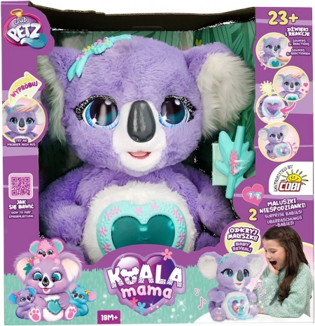 interaktivna plišasta koala mama CLUB PETZ od IMC Toys