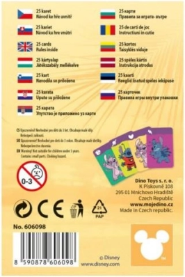 Stitch črni Peter - kartaška igra