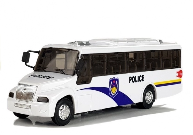 Model policijskega avtobusa Bela svetloba