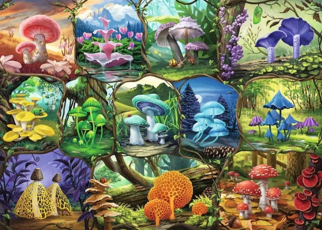 Ravensburger sestavljanka lepe gobe 1000 koščkov