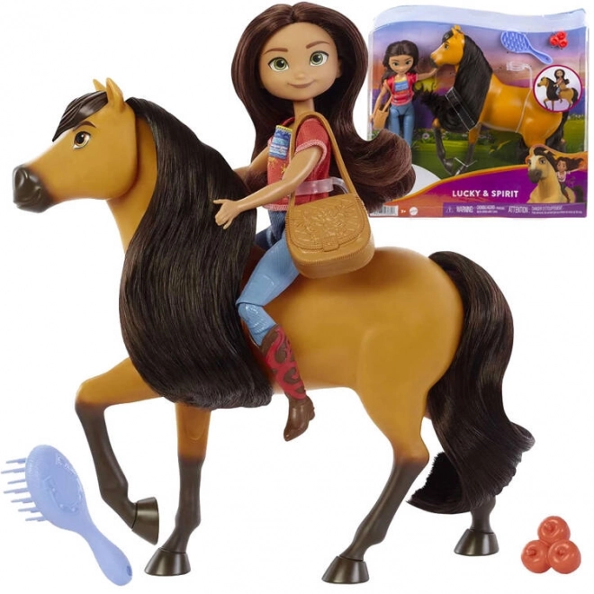 Set Lucky in konj Spirit iz Mustang: Duh svobode