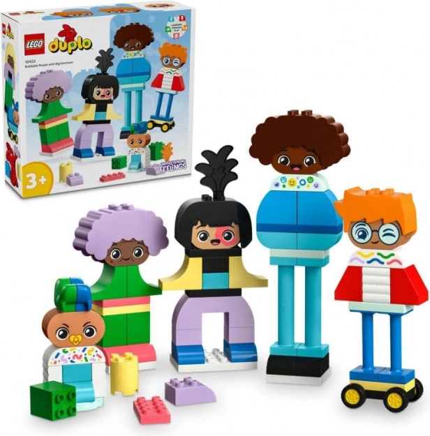 LEGO® DUPLO® 10423 Sestavljivi ljudje z velikimi čustvi