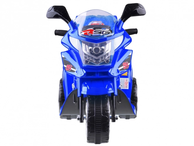 Otroški športni motocikel z barvno LED osvetlitvijo – Modra