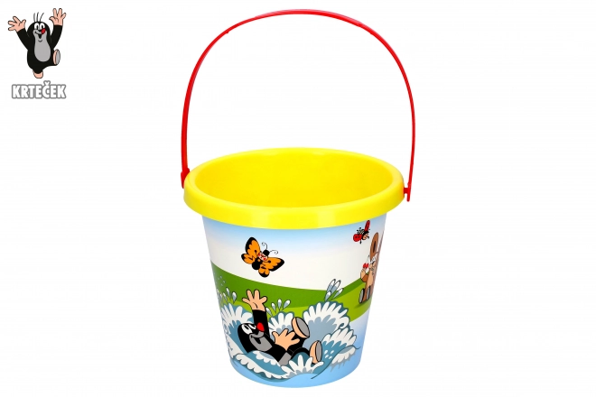Vedro z motivom KRTEK 1,5 l rumeno