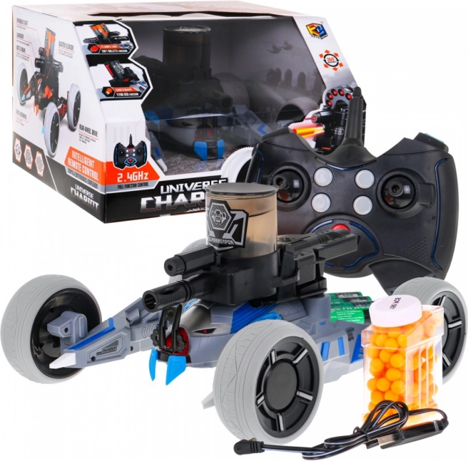 RC crawler s streljanjem za otroke 5+ z laserskim merilnikom in 150 naboji