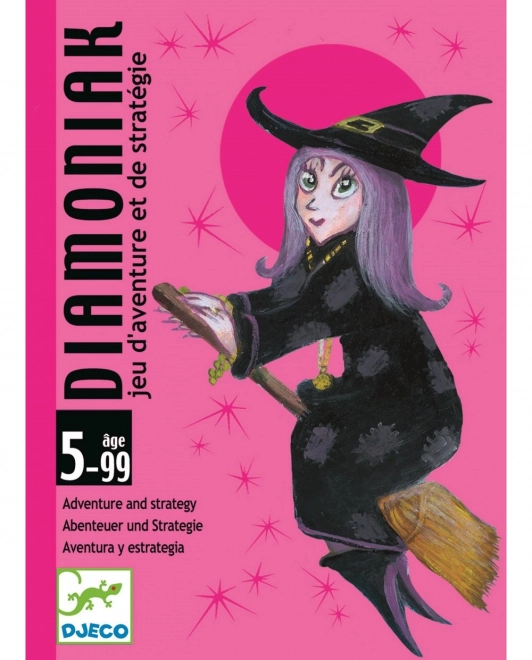 Karte Spiel čarovnice DJECO