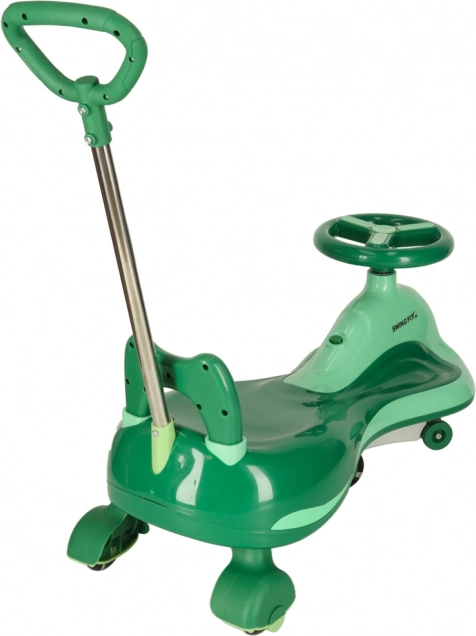 Zelena vozička igrača Swing Fix za otroke