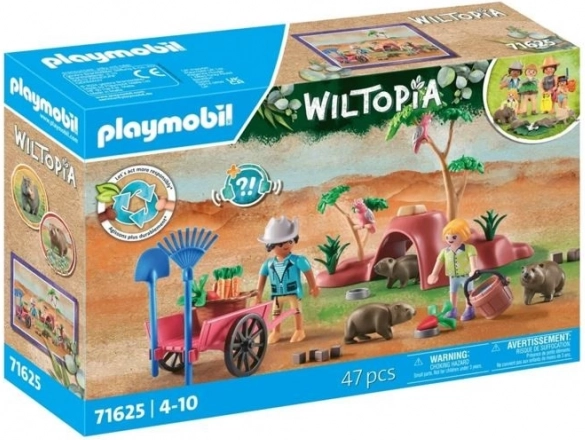 Playmobil Wiltopia zatočišče za vombate