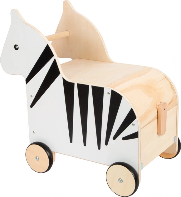 Majhen zaboj za igrače Zebra »Divje živali«