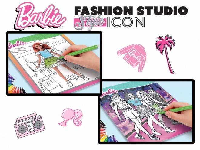 Knjiga za oblikovanje Barbie oblek