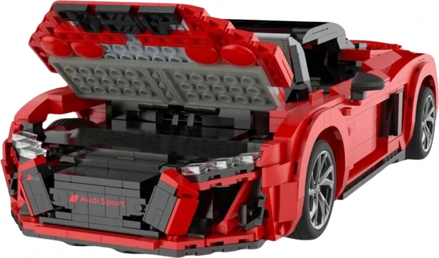 Konstrukcijski set Avto RC 1:14 Audi R8 Spyder 1440 delov