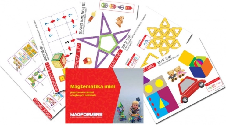 Magformers učbenik Magtematika (češko)
