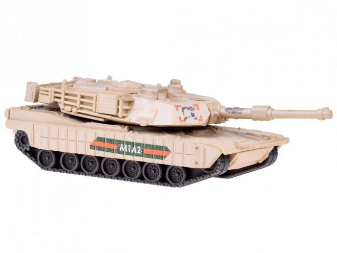 Konstrukcijski set ameriškega tanka Abrams M1A2 v merilu 1:72