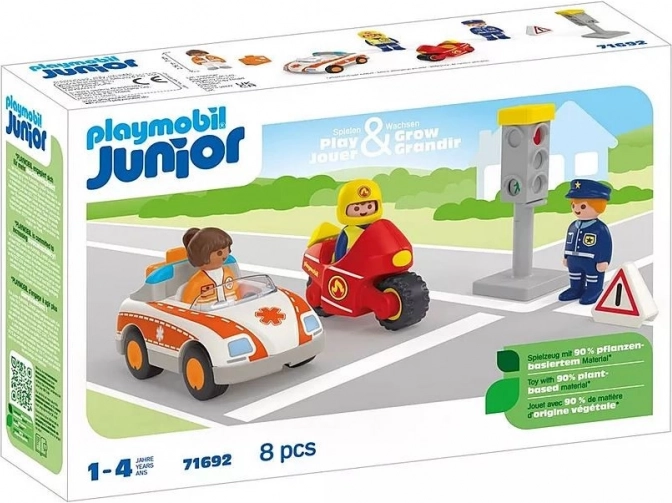 Playmobil Junior junaki vsakdana – reševalni set