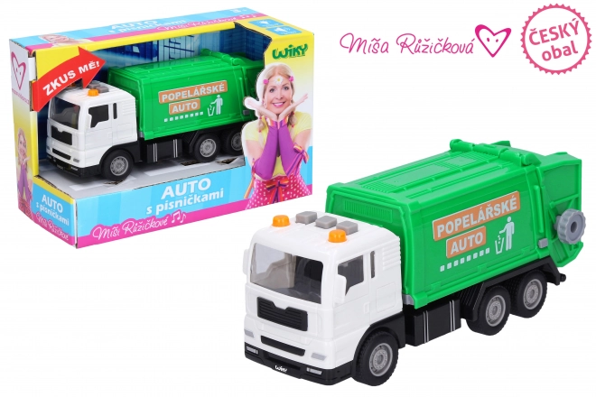 Smetiarsko vozilo z učinki 17 cm - Míša Růžičková - govori češko, češka embalaža