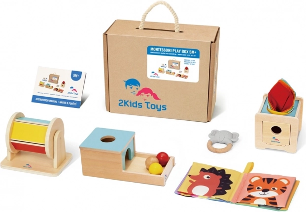 Montessori komplet igrač za otroke od 5 mesecev