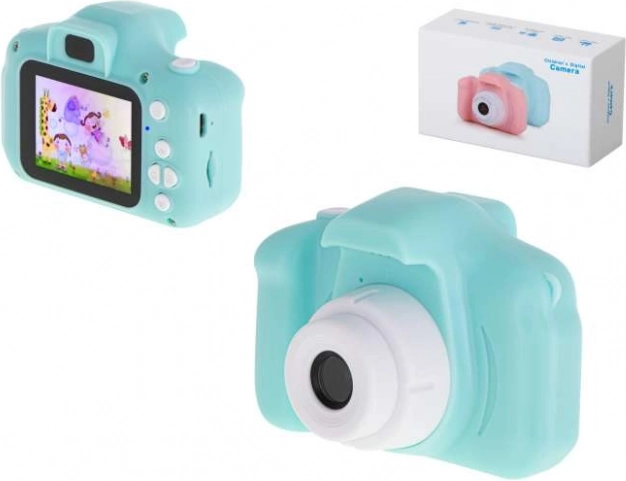Otroški digitalni fotoaparat z igrami in videom HD 2,0" – Modra