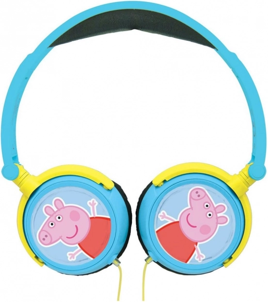 Zložljive žične otroške slušalke PEPPA PIG