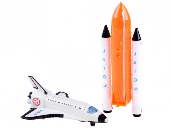 Kozmična raketa z učinki svetlobe in zvoka