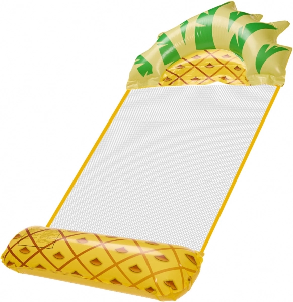 Napihljiva ležalna mreža za plažo in vodo ananas